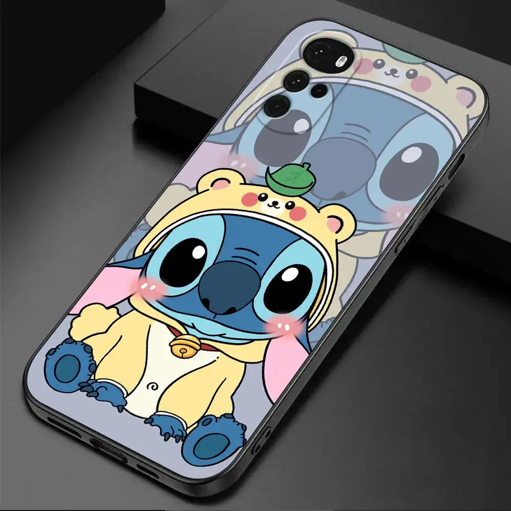 Protección Adorable para tu Motorola Moto: Funda de TPU Soft Lovers Lovely Stitch" - La zona Apple