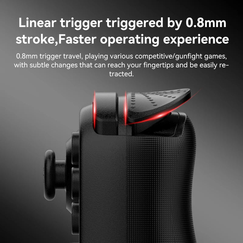 Controlador de Gaming extensible inalámbrico D6, almohadilla de Joystick Compatible con teléfono Android, accesorios de juego - La zona Apple