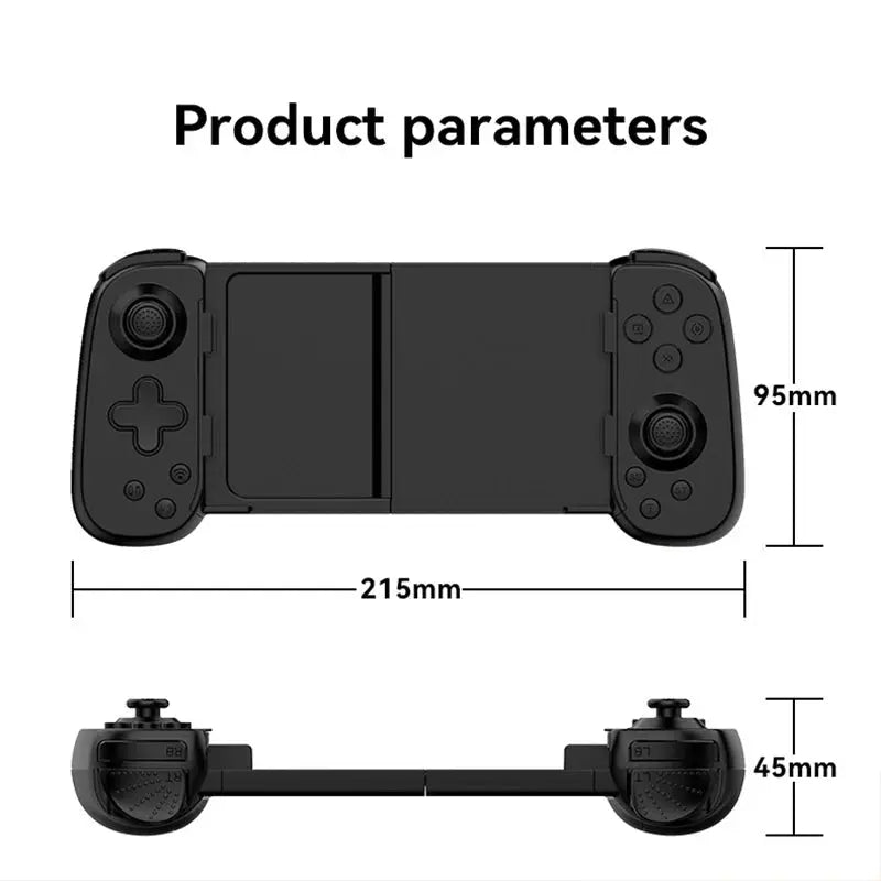 Controlador de Gaming extensible inalámbrico D6, almohadilla de Joystick Compatible con teléfono Android, accesorios de juego - La zona Apple