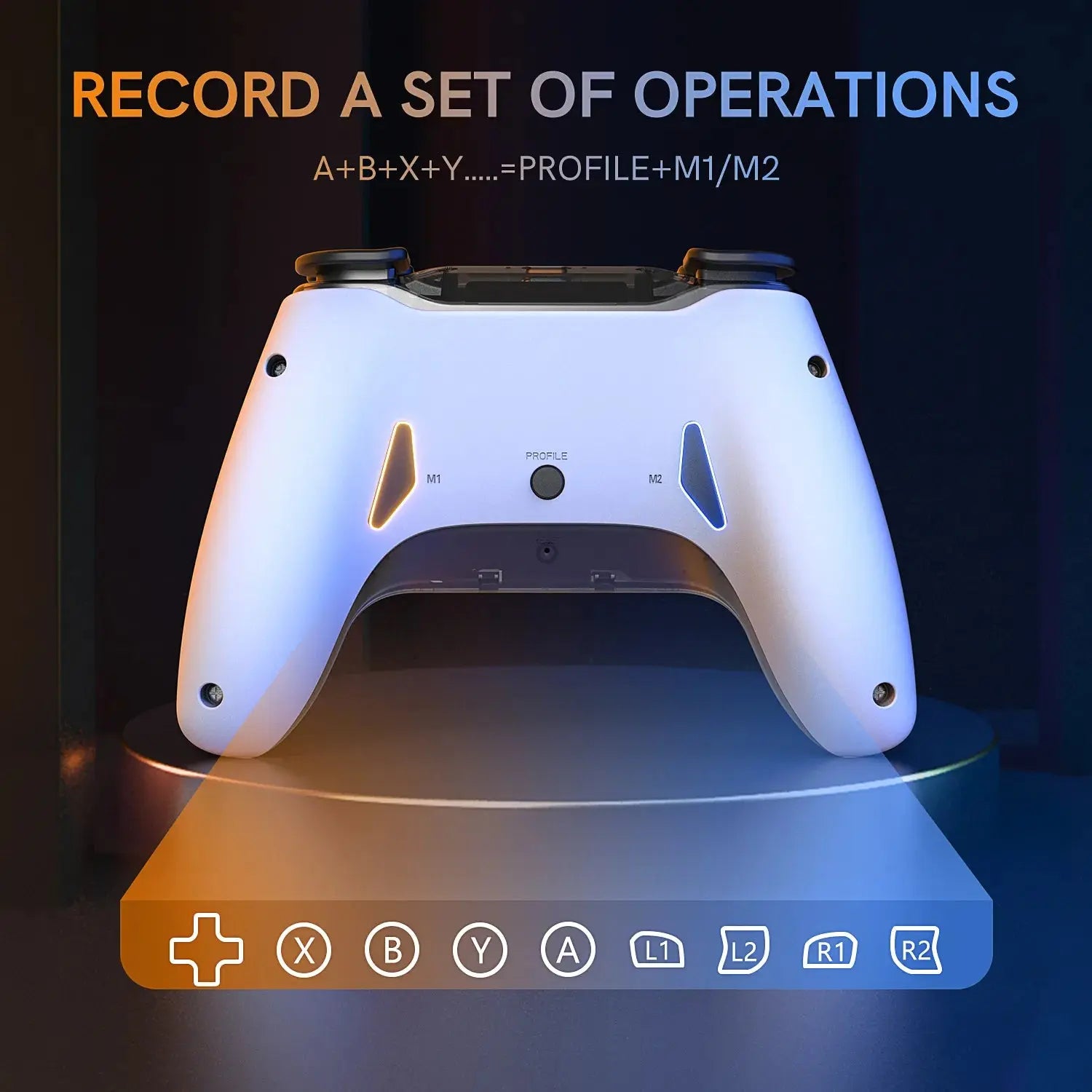 Controlador inalámbrico Pro Compatible con Nintendo Switch, Lite, OLED, Compatible con luz LED, 6 ejes, Turbo, vibración Dual - La zona Apple