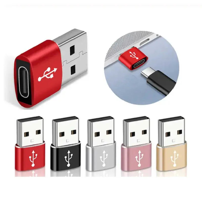 Adaptador USB a Tipo C y Tipo C a USB OTG: Conectividad Versátil para Tus Dispositivos - La zona Apple