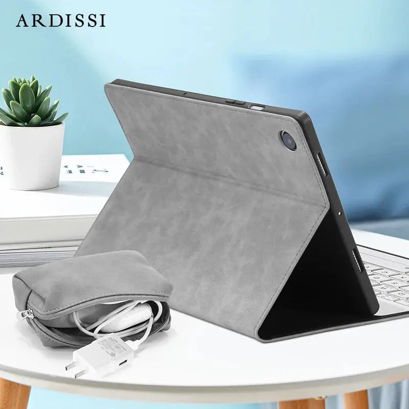 Funda PU Y MICROFIBRA con soporte para Samsung Galaxy Tab A8 - La zona Apple