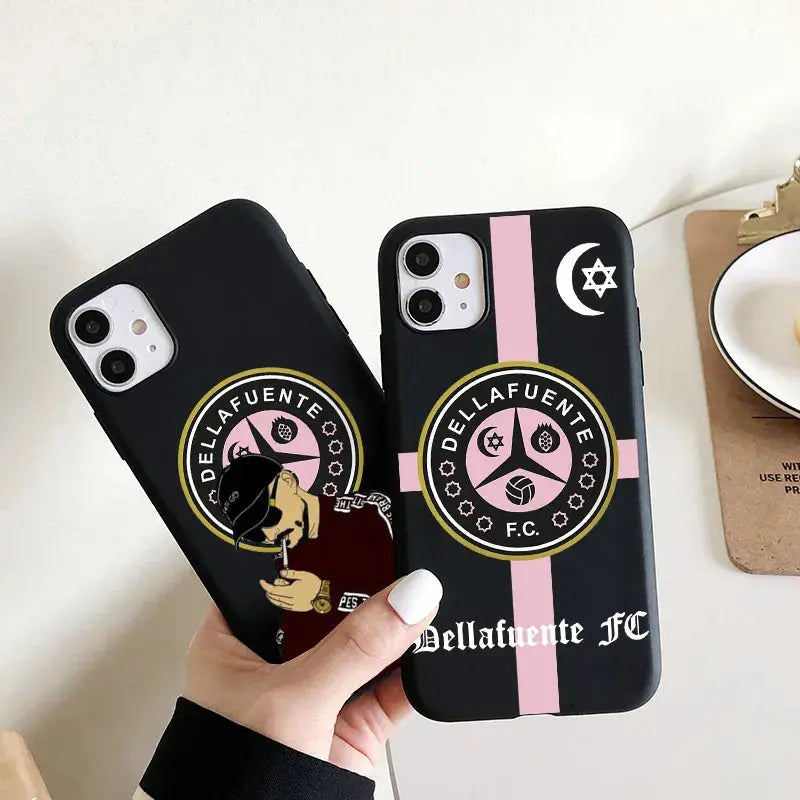 Funda de teléfono Dellafuente para IPhone, 12, 11, 13 Pro Max, XR, X, XS, 7, 8 Plus, 14 Pro Max alidrosip