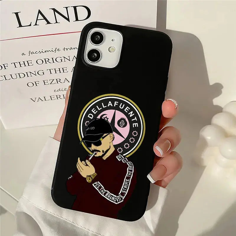 Funda de teléfono Dellafuente para IPhone, 12, 11, 13 Pro Max, XR, X, XS, 7, 8 Plus, 14 Pro Max alidrosip