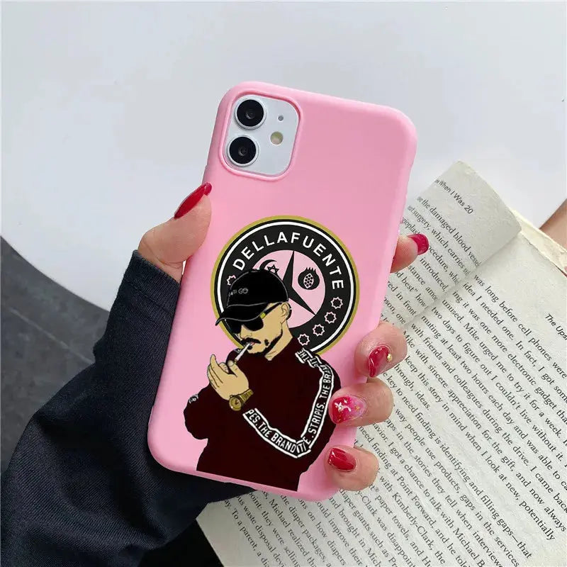 Funda de teléfono Dellafuente para IPhone, 12, 11, 13 Pro Max, XR, X, XS, 7, 8 Plus, 14 Pro Max alidrosip