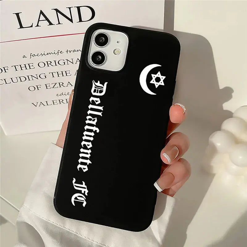 Funda de teléfono Dellafuente para IPhone, 12, 11, 13 Pro Max, XR, X, XS, 7, 8 Plus, 14 Pro Max alidrosip