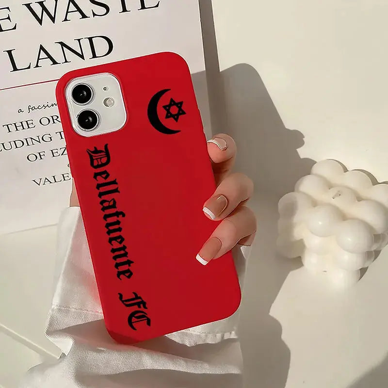 Funda de teléfono Dellafuente para IPhone, 12, 11, 13 Pro Max, XR, X, XS, 7, 8 Plus, 14 Pro Max alidrosip