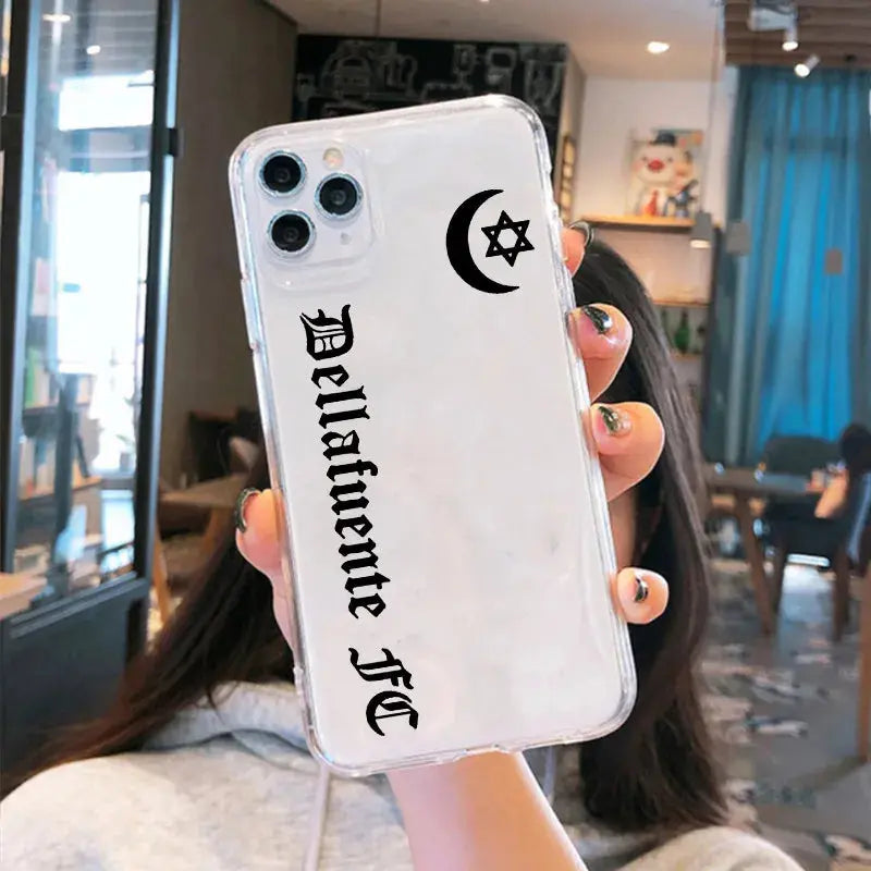 Funda de teléfono Dellafuente para IPhone, 12, 11, 13 Pro Max, XR, X, XS, 7, 8 Plus, 14 Pro Max alidrosip