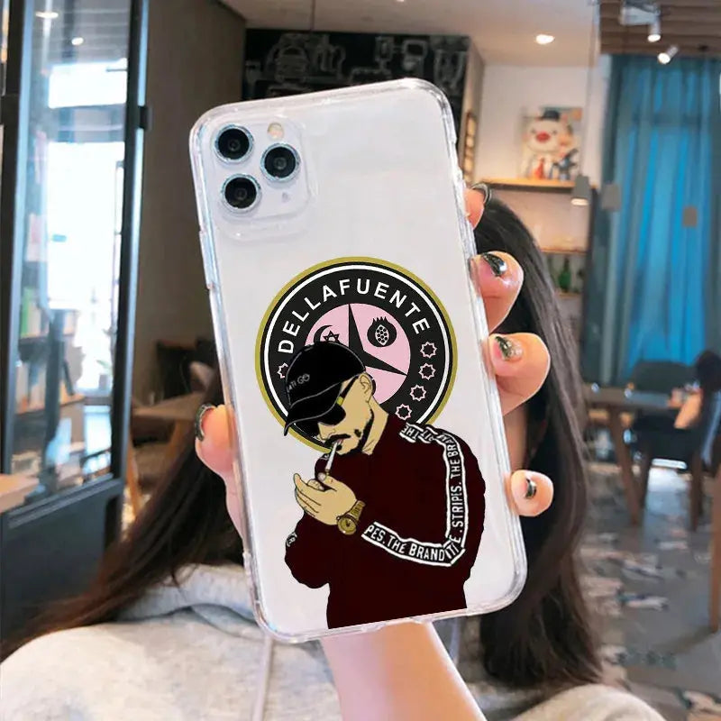 Funda de teléfono Dellafuente para IPhone, 12, 11, 13 Pro Max, XR, X, XS, 7, 8 Plus, 14 Pro Max alidrosip
