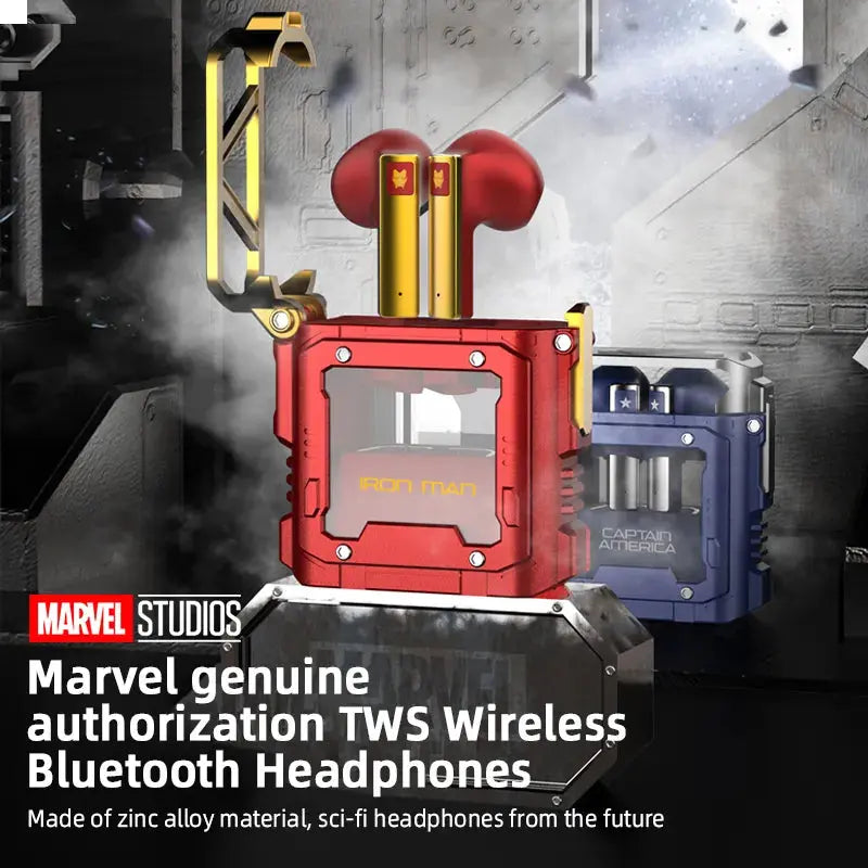 Auriculares inalámbricos Marvel Bluetooth, sonido envolvente HIFI 3D BTMV08 - La zona Apple