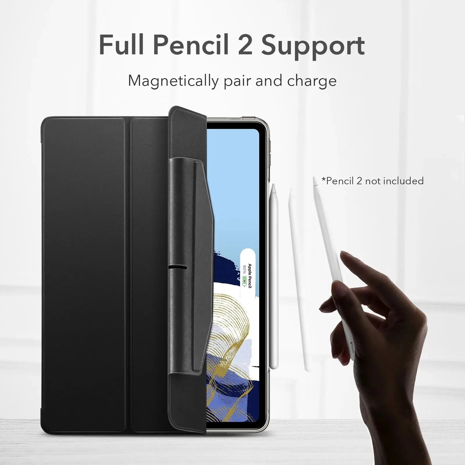 Funda Plegable ESR para iPad Pro 11 2021 y iPad Pro 12.9 2021 - Protección Inteligente y Estilo Elegante - La zona Apple
