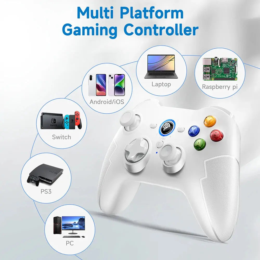 Mando inalámbrico 9013 Pro 2,4G, Bluetooth para PC, Nintendo Switch, disparador Hall - La zona Apple