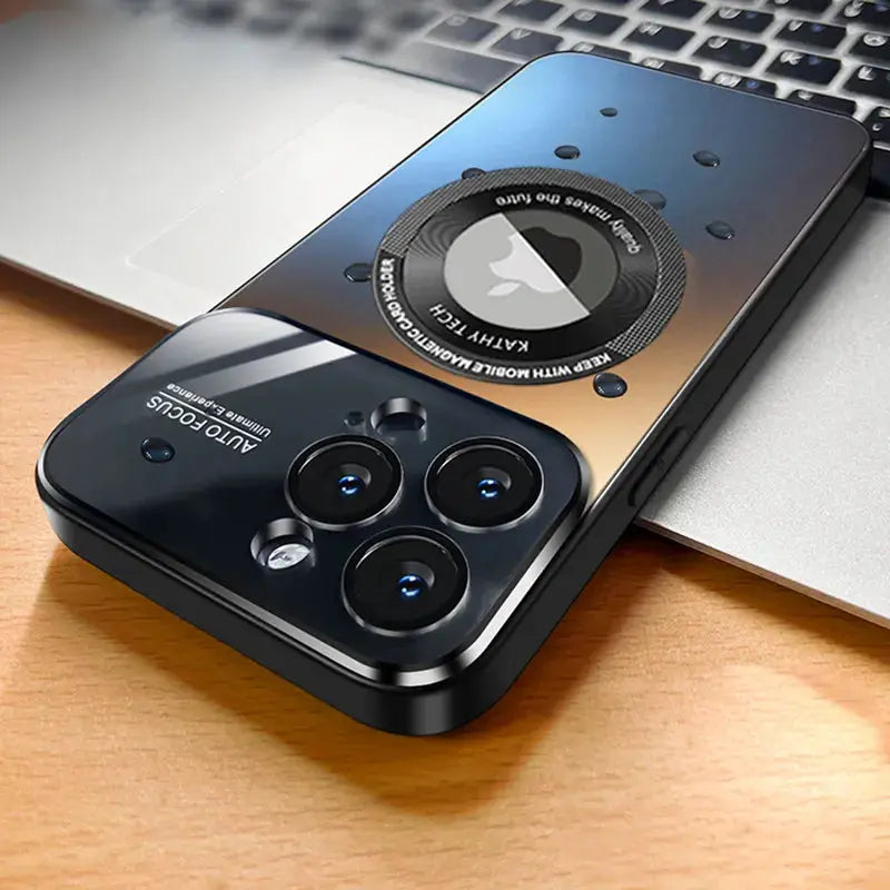 Funda Magsafe mate con protección para cámara para IPhone 14, 15, 13, 12, 11 Pro Max, 15 Plus, - La zona Apple