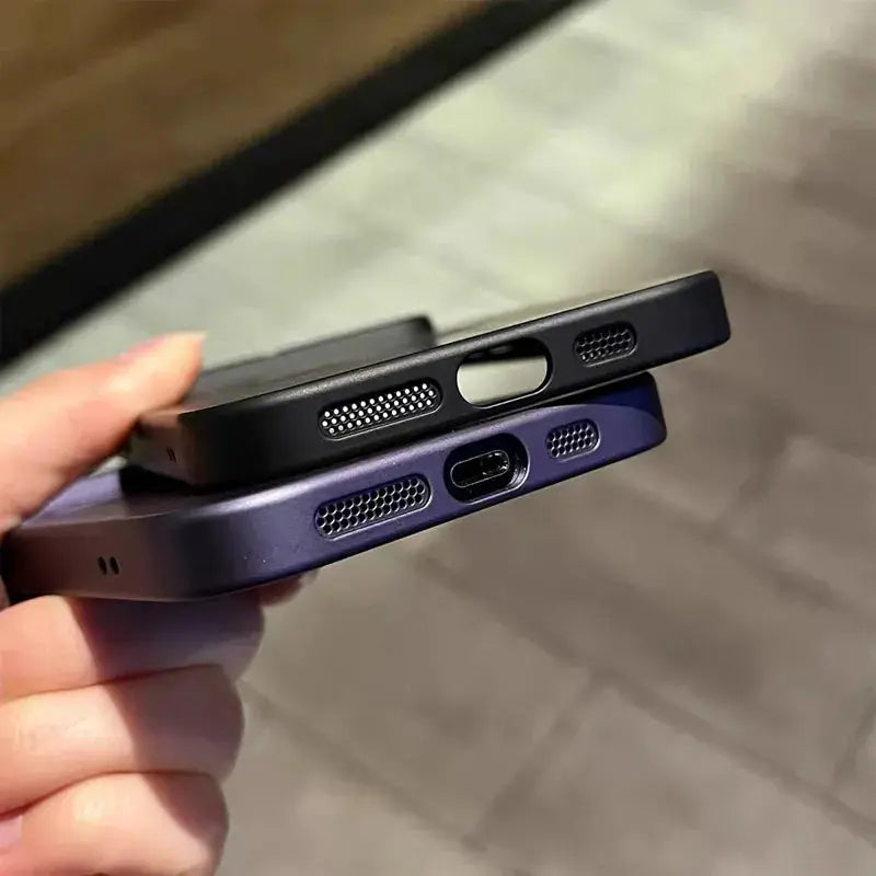 Funda Magsafe mate con protección para cámara para IPhone 14, 15, 13, 12, 11 Pro Max, 15 Plus, - La zona Apple