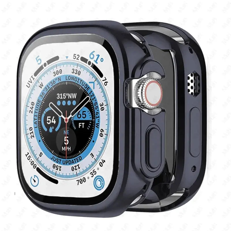 Funda completa de TPU para Apple Watch, Protector de pantalla de 49mm, 42mm, 44mm, 40mm, 38mm, series iWatch 8, 7, 6, 5, 4, 3, SE, 45mm, 41mm - La zona Apple