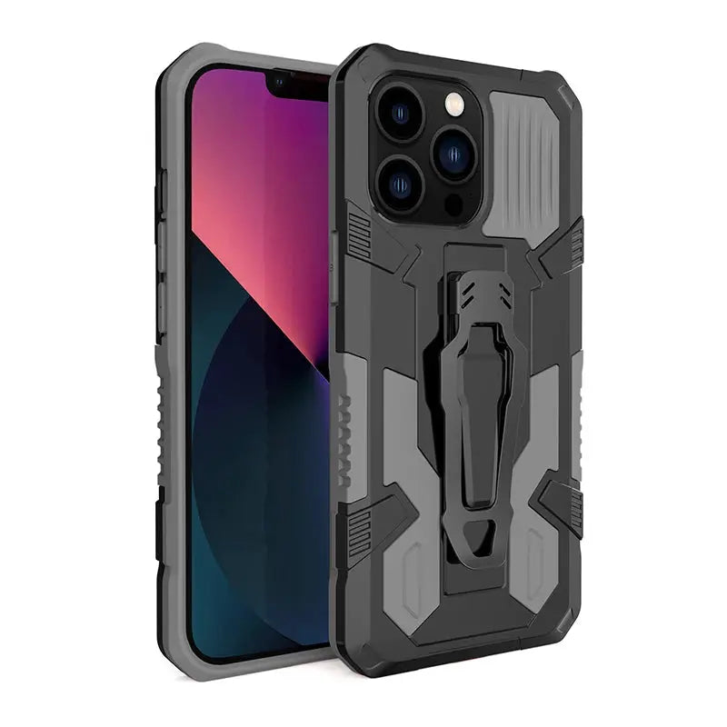 Funda con Clip trasero para iPhone,e 15, 14, 13, 12, 11 Pro Max, XR, XS Max - La zona Apple