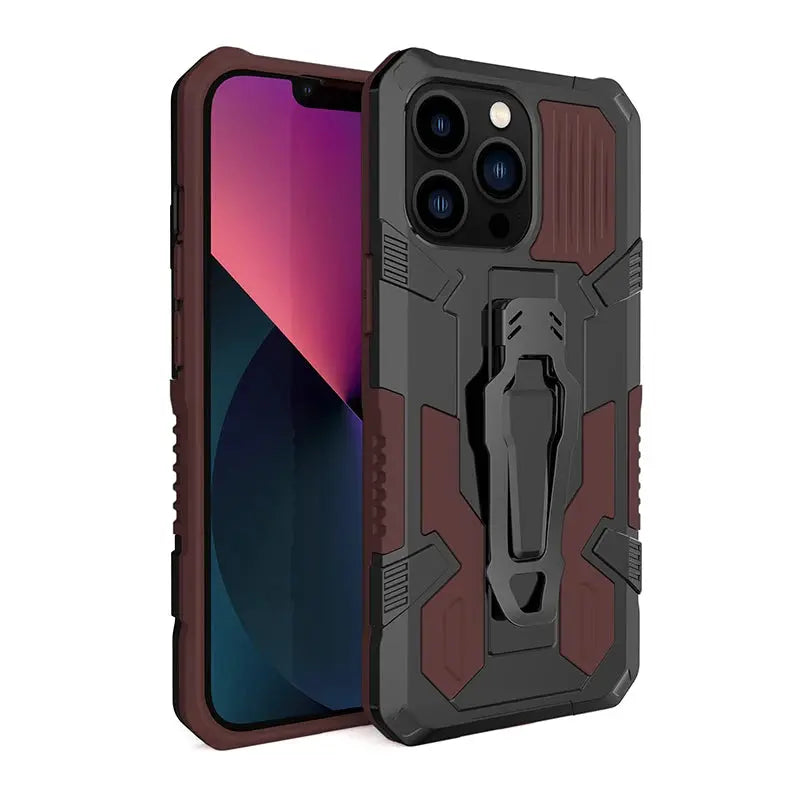 Funda con Clip trasero para iPhone,e 15, 14, 13, 12, 11 Pro Max, XR, XS Max - La zona Apple