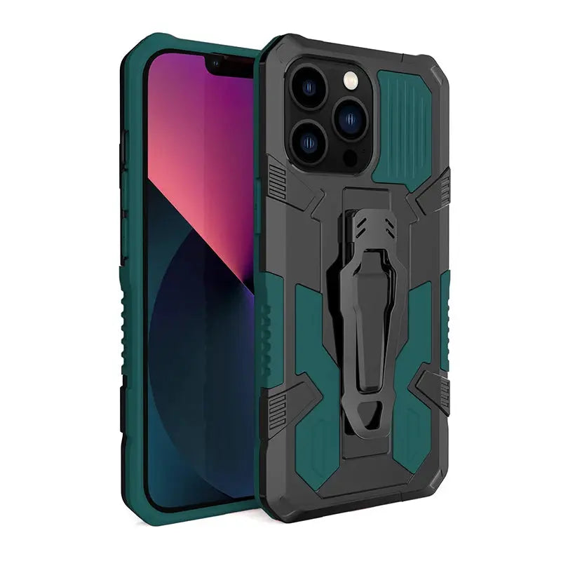Funda con Clip trasero para iPhone,e 15, 14, 13, 12, 11 Pro Max, XR, XS Max - La zona Apple