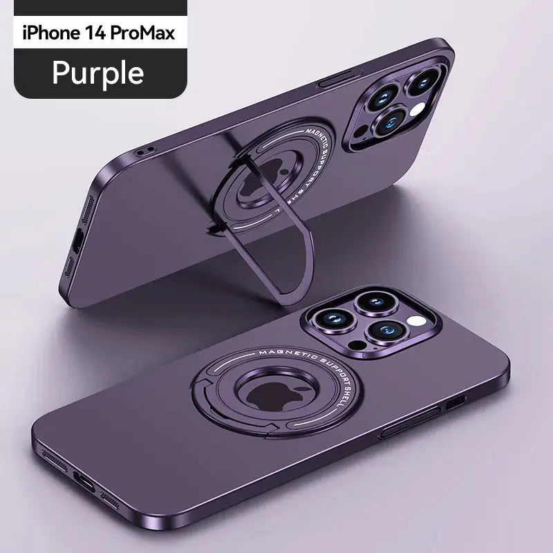 Funda Magsfe para iPhone, con soporte de anillo 15, 14, 13, 12 La zona Apple