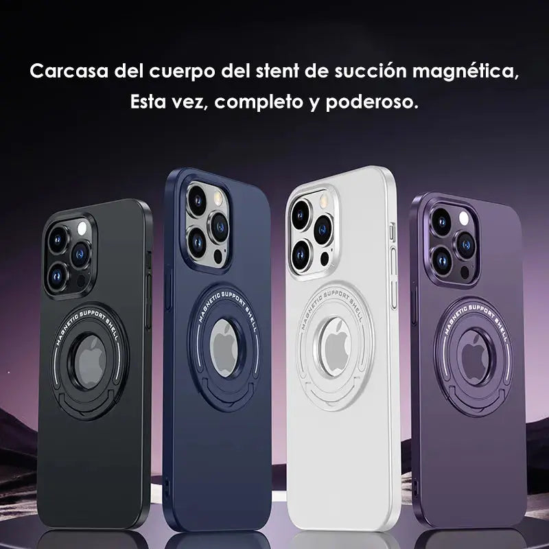 Funda Magsfe para iPhone, con soporte de anillo 15, 14, 13, 12 La zona Apple