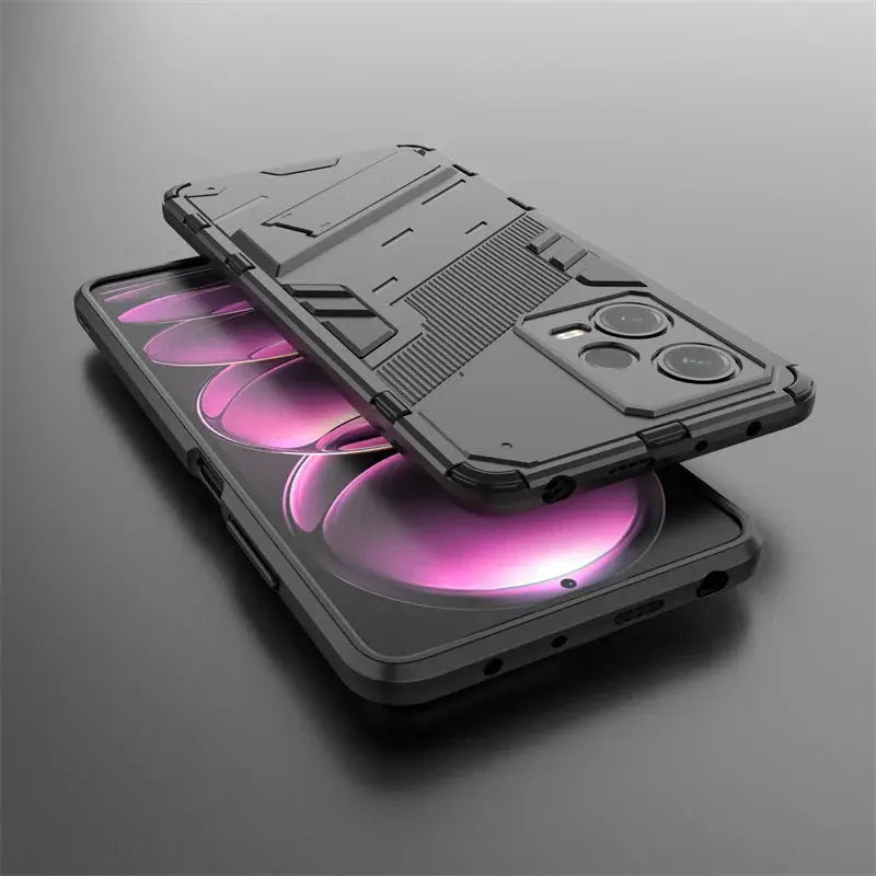 Funda con Soporte Magnético para Móvil Xiaomi Redmi Note 12 Pro 5G: Elegancia y Funcionalidad en un Diseño Innovador - La zona Apple