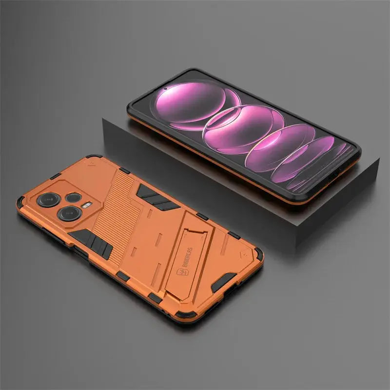 Funda con Soporte Magnético para Móvil Xiaomi Redmi Note 12 Pro 5G: Elegancia y Funcionalidad en un Diseño Innovador - La zona Apple