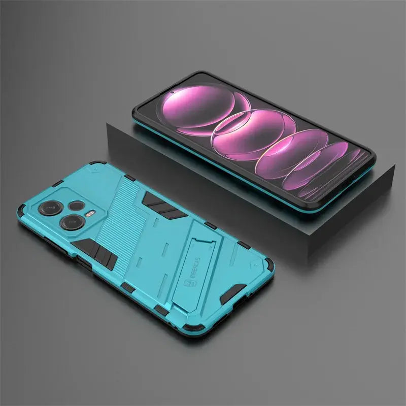 Funda con Soporte Magnético para Móvil Xiaomi Redmi Note 12 Pro 5G: Elegancia y Funcionalidad en un Diseño Innovador - La zona Apple