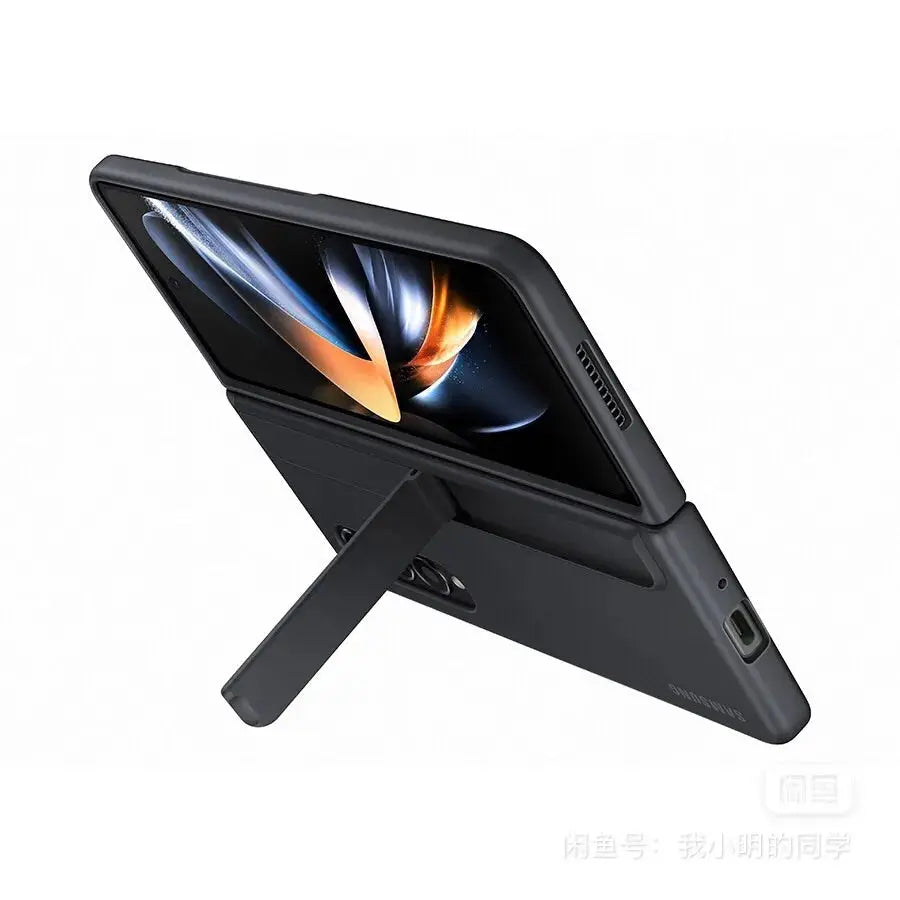 Funda con soporte para bolígrafo, Protector trasero para Samsung Galaxy Z Fold4 5, bolsillo SPen, Z Fold4 5 stylus - La zona Apple