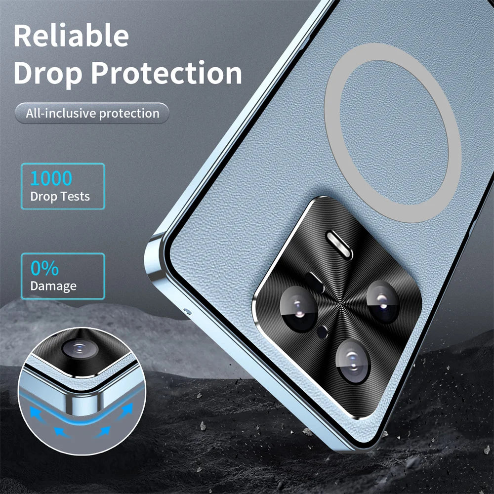 Funda de Metal a Prueba de Golpes para Xiaomi Mi 13 Pro: Protección Premium y Estilo Elegante - La zona Apple