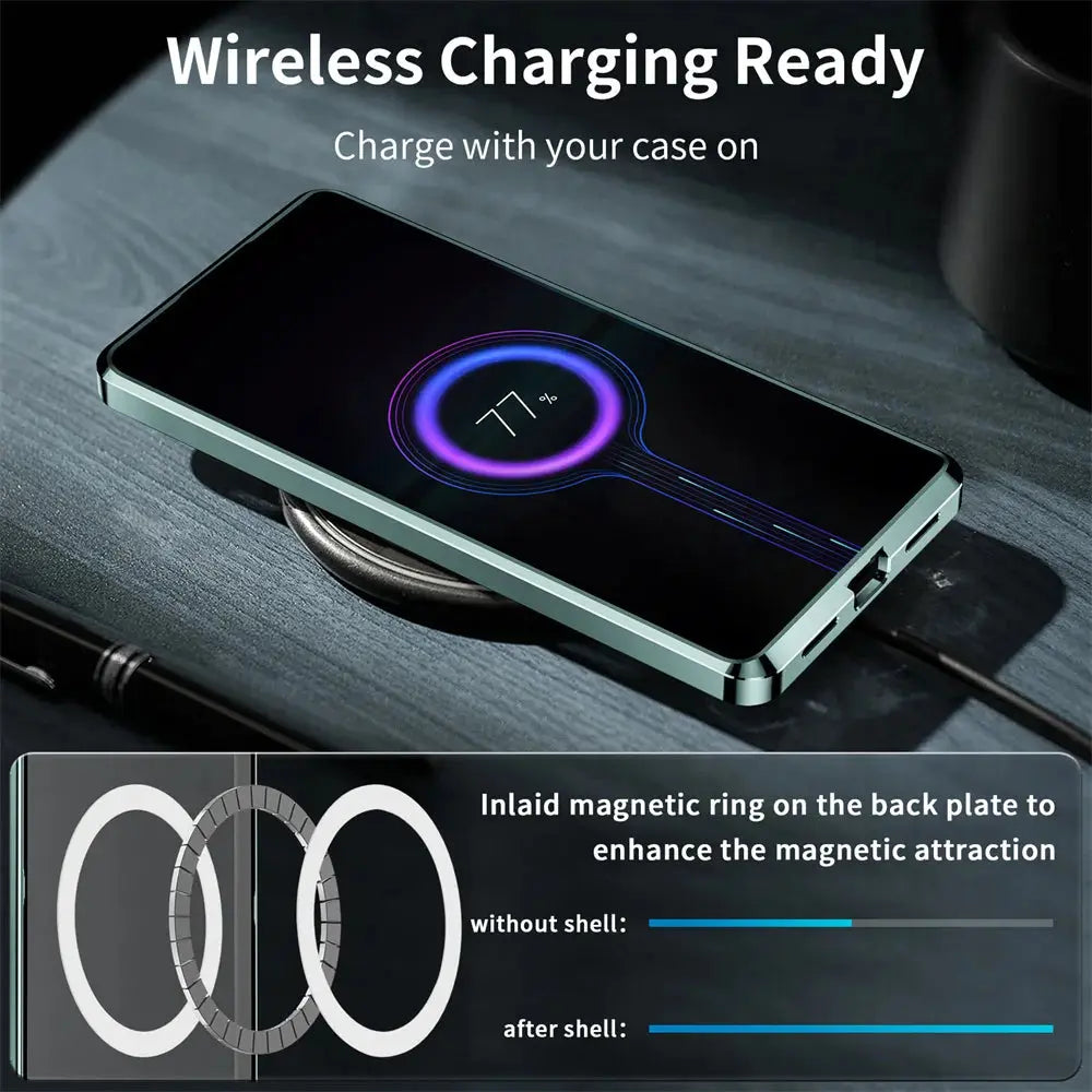 Funda de Metal a Prueba de Golpes para Xiaomi Mi 13 Pro: Protección Premium y Estilo Elegante - La zona Apple