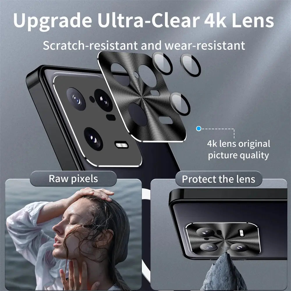 Funda de Metal a Prueba de Golpes para Xiaomi Mi 13 Pro: Protección Premium y Estilo Elegante - La zona Apple