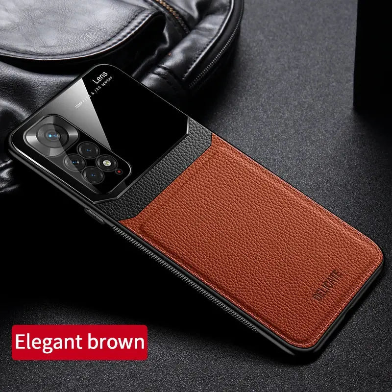 Funda de Cuero PU para Xiaomi Redmi Note 11 Pro: Estilo y Protección en un Solo Producto - La zona Apple