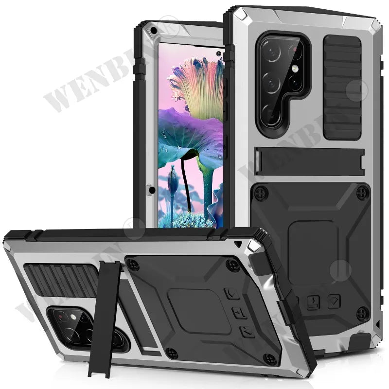 Funda premium aluminio para Samsung S23, S22, S20, Ultra Plus, Z Fold, 4, Z Flip, 4, 3 - La zona Apple