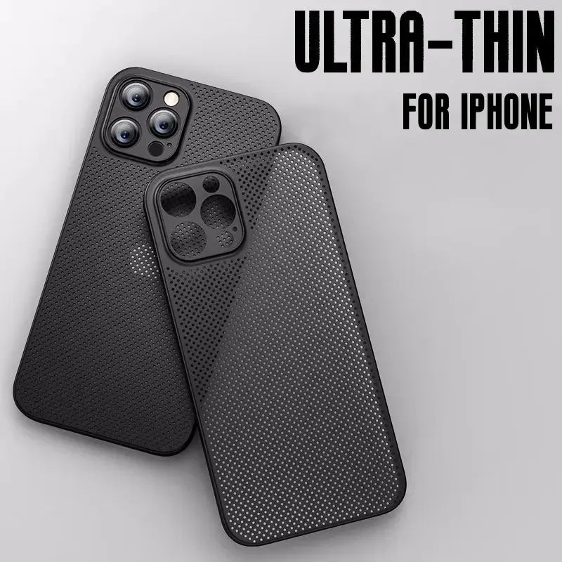 Funda de refrigeración para IPhone 14, 13, 12, 11 Pro Max, XR, XS Max, X, 8, 7 Plus, 12, 13 Mini - La zona Apple