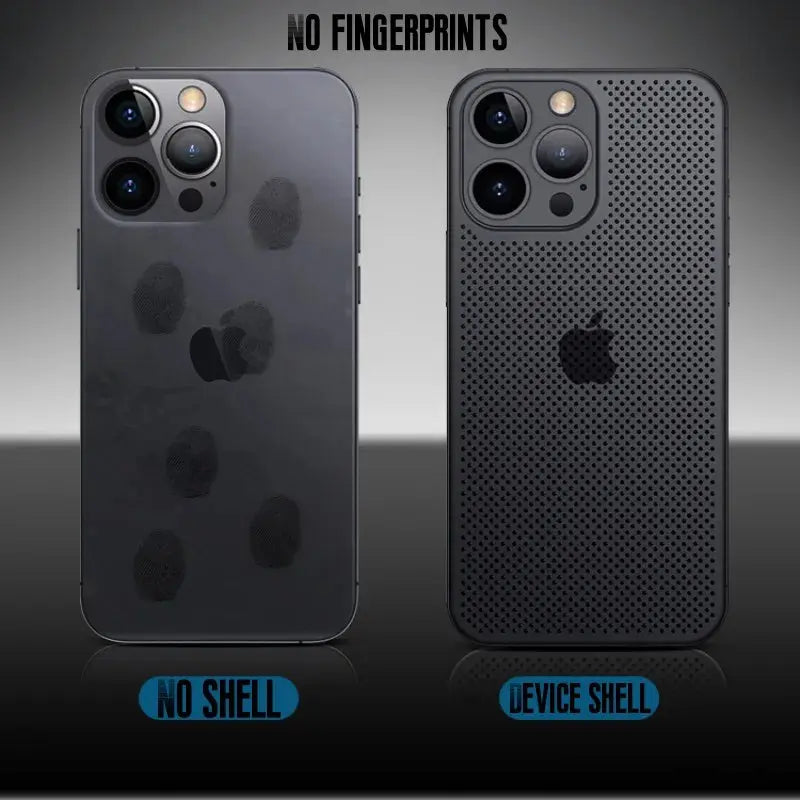 Funda de refrigeración para IPhone 14, 13, 12, 11 Pro Max, XR, XS Max, X, 8, 7 Plus, 12, 13 Mini - La zona Apple