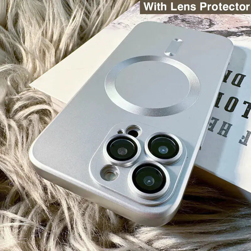 Funda de silicona mate Original para Magsafe, funda de carga inalámbrica magnética para iPhone 15, 13, 11, 12, 14 Pro Max Plus, accesorios La zona Apple
