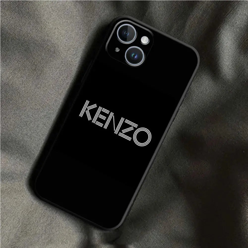 Funda de silicona suave con logotipo de tigre Ken para iPhone, carcasa para Apple, 15, 11, 14, 13 Pro Max, 7, 8 Plus, 12 Mini, SE, XS, XR, 6, 6S - La zona Apple