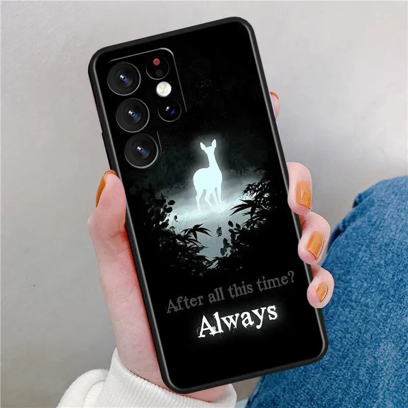 Funda "Art Cool Harry" Varita Potters para Samsung Galaxy S23, S22, S21, S20 FE, S10, S10e, S9, S8 Ultra Plus Lite - La zona Apple