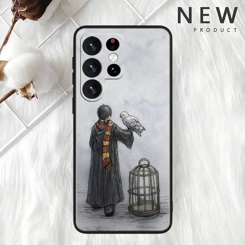 Funda "Art Cool Harry" Varita Potters para Samsung Galaxy S23, S22, S21, S20 FE, S10, S10e, S9, S8 Ultra Plus Lite - La zona Apple
