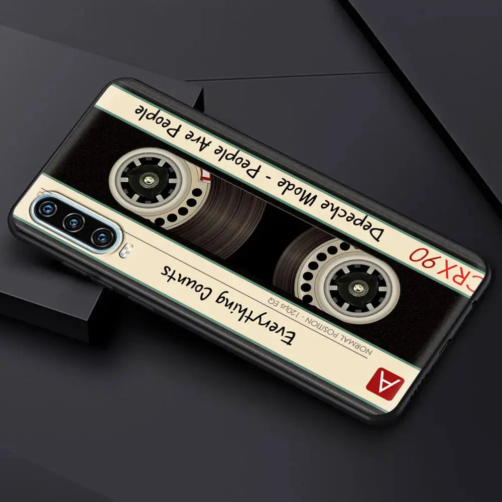 Funda de teléfono Gameboy con cámara de cinta Vintage para Huawei, P50, P40, P30 Lite E, P20 Pro, Y9, Y7, Y6, 2019 P Smart, Z, Y6p, Y7a, Y9s - La zona Apple