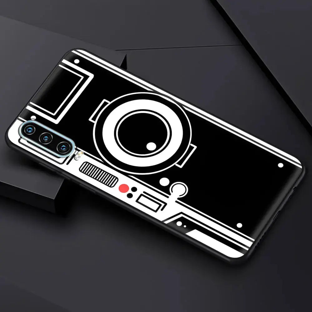 Funda de teléfono Gameboy con cámara de cinta Vintage para Huawei, P50, P40, P30 Lite E, P20 Pro, Y9, Y7, Y6, 2019 P Smart, Z, Y6p, Y7a, Y9s - La zona Apple