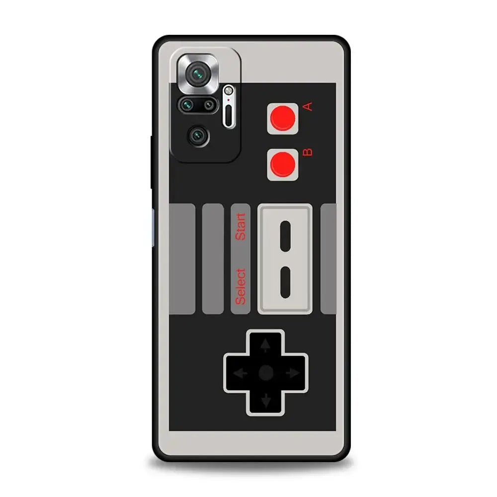 Funda de teléfono Gameboy para Xiaomi Redmi Note 12, 5G, 11, 10 Pro, 9S, 9, 8, 7, 8T, 10C, 9C, 9A, 8A, 9T, K40 Pro - La zona Apple