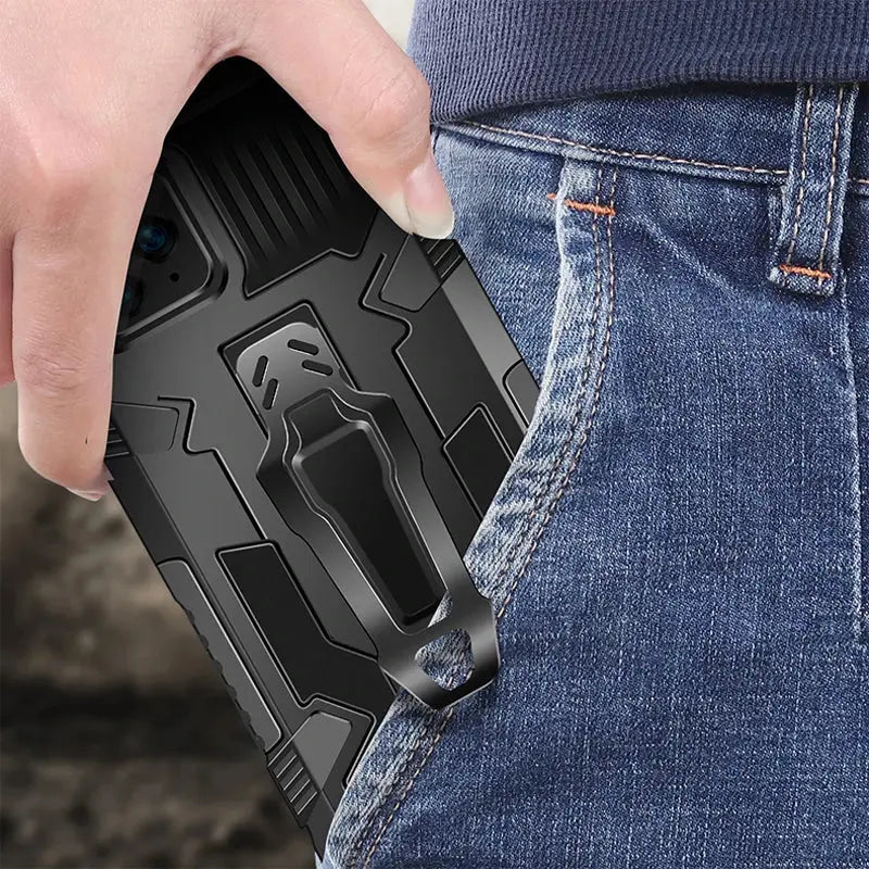 Funda ARMOR con Clip trasero Mecha para Samsung - La zona Apple