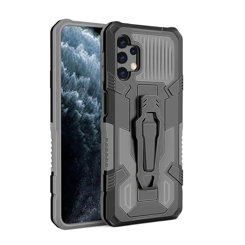 Funda ARMOR con Clip trasero Mecha para Samsung - La zona Apple