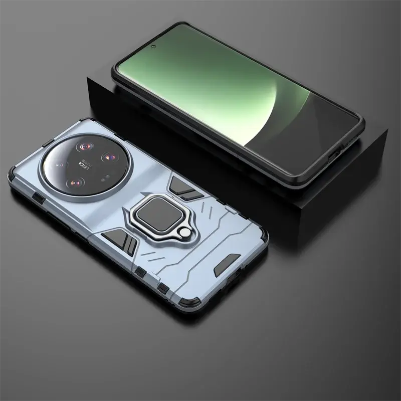 Funda de teléfono con anillo de soporte magnético, carcasa trasera a prueba de golpes para Xiaomi Mi 13 Ultra - La zona Apple