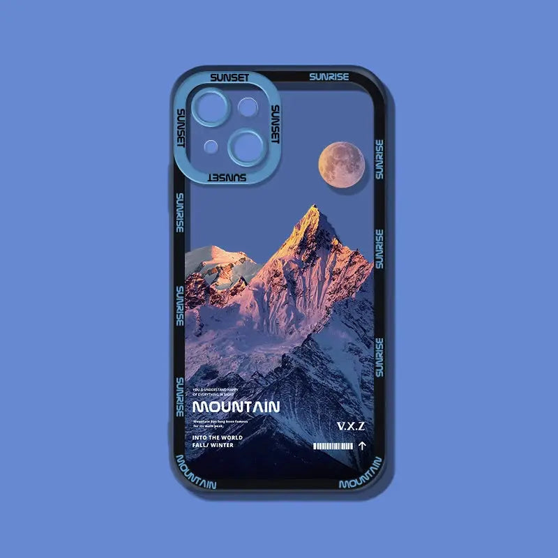 Funda de Teléfono Mountain para iPhone - La zona Apple
