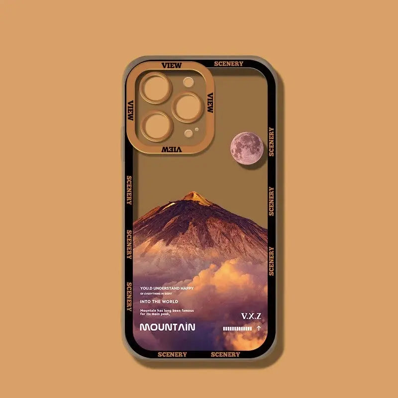 Funda de Teléfono Mountain para iPhone - La zona Apple