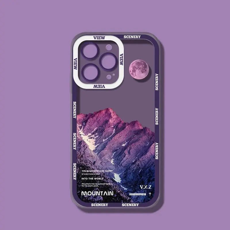 Funda de Teléfono Mountain para iPhone - La zona Apple