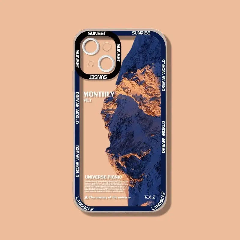 Funda de Teléfono Mountain para iPhone - La zona Apple