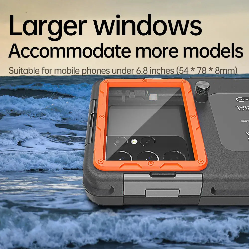 Funda de teléfono de buceo profesional, 15M, para iPhone 15, 14, 13, 12 Pro Max, Samsung S22, S23 Ultra etc - La zona Apple